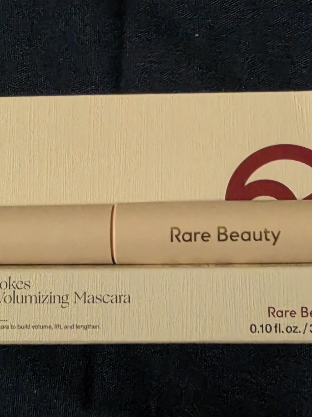 Rare Beauty Perfect Strokes Volumizing Mascara In Black- NIB Deluxe Travel Size